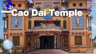 Cao Dai temple in Tay Ninh • Vietnam